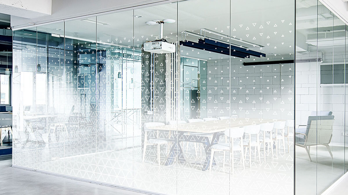 get creative with white ink for window graphics
